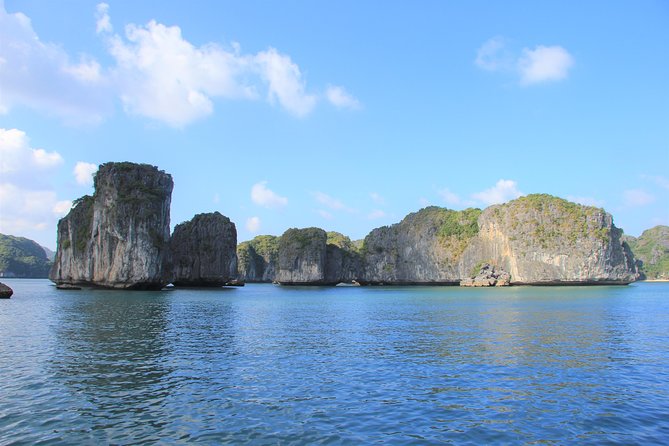 Full day boat trip with Cat Ba Captain Jack to Lan Ha Bay and Ha Long Bay - Leaving Cat Ba through Cai Beo fishing village