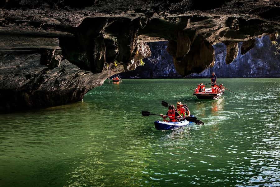 Full day boat trip with Cat Ba's captain Jack - Cruising among Lan Ha Bay’s unusual islands
