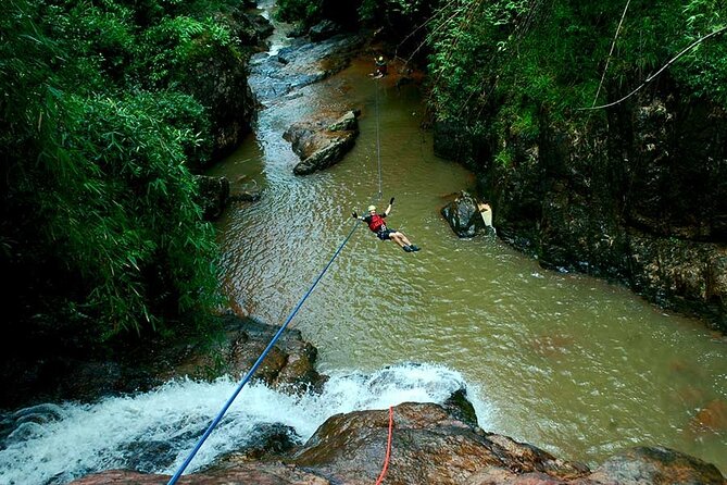 Full Day Canyoning Activity in Da Lat with Lunch - Starting at Datanla with a lesson on the ropes