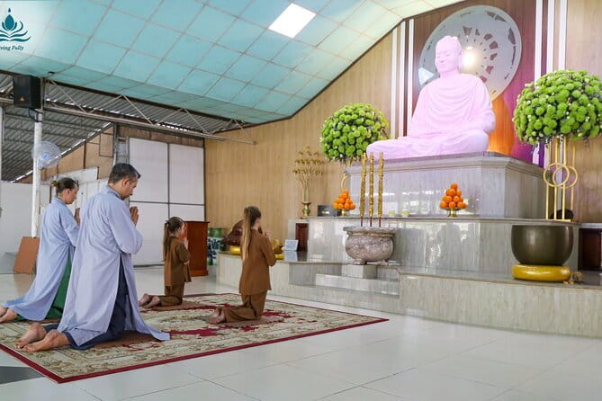 Full-day Guided Meditation Experience in Ha Noi - Walking Around the Pagoda Before the Meditation