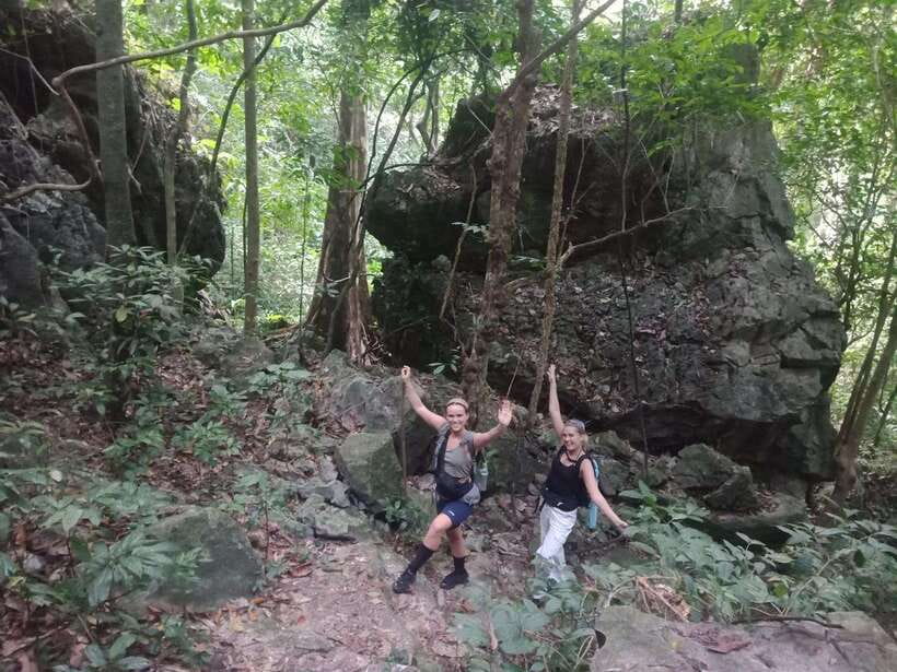 Full day hike - climbing in Jungle of Cat Ba National park - Why this Cat Ba day trip is different