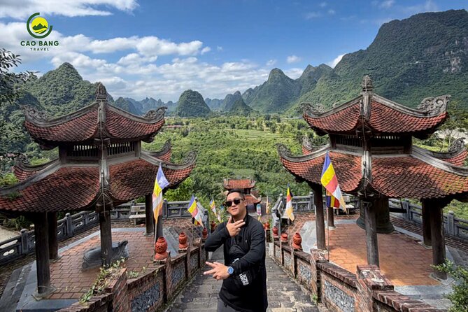 Full Day Motorbike Cao Bang Loop Tour to Ban Gioc Waterfalls - Truc Lam Pagoda and 300 steps to the view