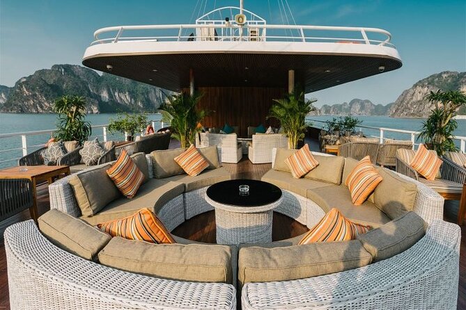 Full Day Tour Halong Bay on Premium Cruise Starting from Hanoi - Boarding Leona at Halong International Cruise Port