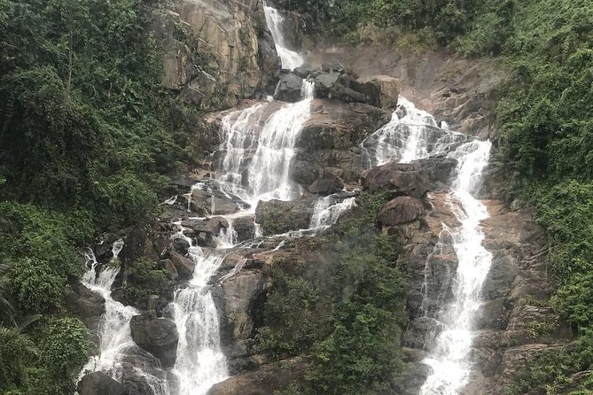 Golden Bridge & Ba Na Hills & Marble Mountain Private Tour - Marble Mountains, caves, temples, and stone work