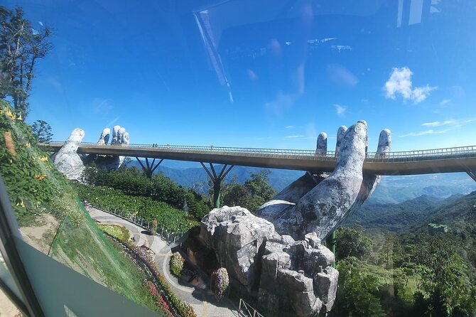 Golden Bridge & Ba Na Hills & Marble Mountain Private Tour - The 50-minute cable car ride into Ba Na Hills