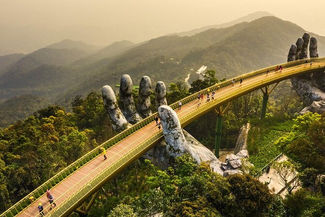 Golden Bridge & Ba Na Hills with Buffets Lunch ,2 ways cable car - Leaving Da Nang between 8:00 and 8:30