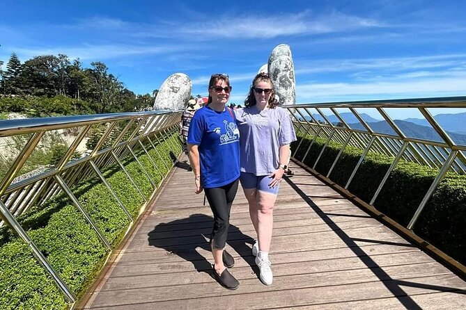 Golden Bridge-Monkey mountain-Dragon Bridge -Marble Mountain Fullday PrivateTour - Why the private format helps on a packed route
