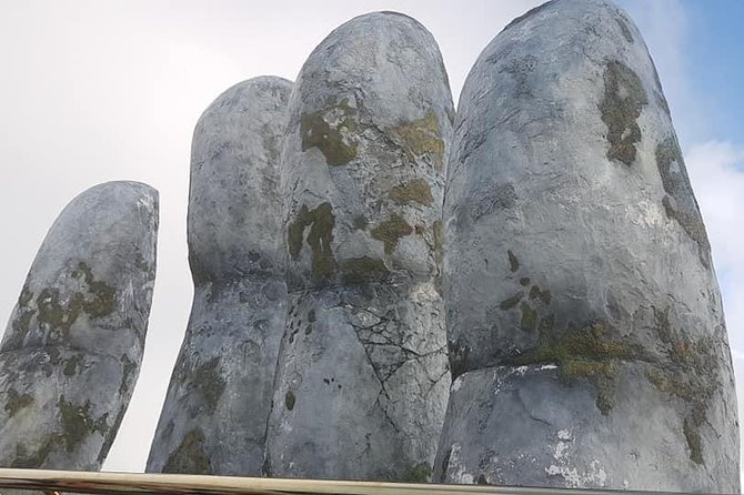 Guided Fullday Tour :Golden Bridge,Dragon Bridge,Marble Mountain,Monkey Mountain - Ba Na Hills and the cable car ride