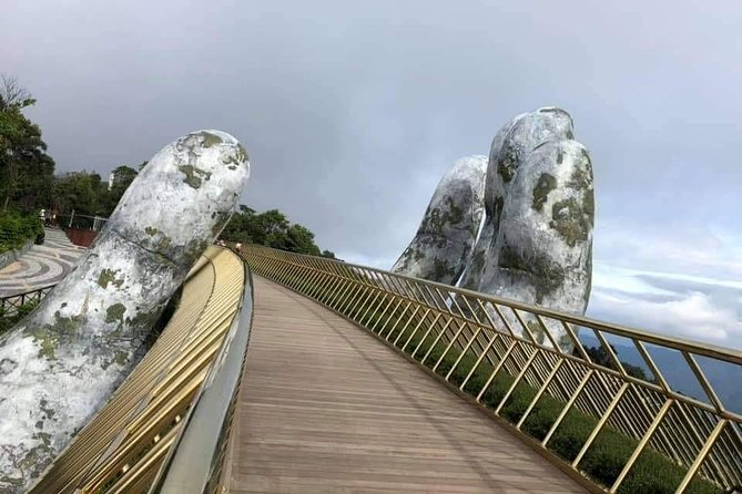 Guided Private Ba Na Hills/Golden Hands Bridge, Marble Mountains - Five hours among gardens, pagodas, and themed attractions