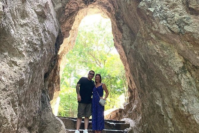Guided Private Ba Na Hills/Golden Hands Bridge, Marble Mountains - Riding the cable car into Ba Na Hills
