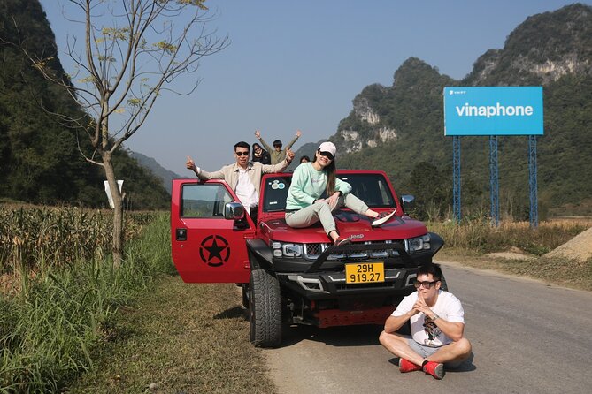 Ha Giang Open Air New Model Jeep Tour 2 Days 1 Night - Day two: Ma Pi Leng Pass and the Nho Que River