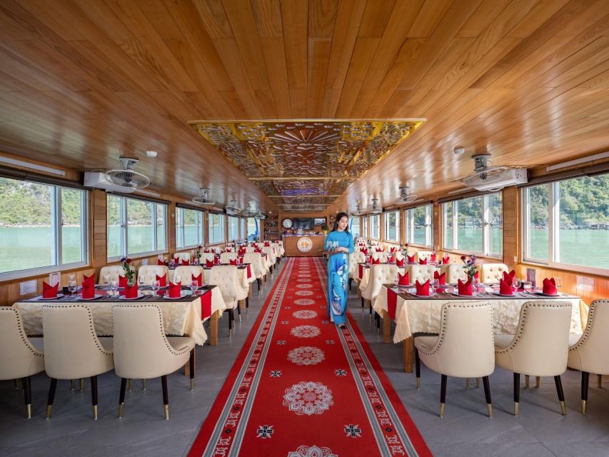 Ha Long: Afternoon Cruise with Lunch, Kayaking, and Swimming - Luon Cave by kayak or bamboo boat