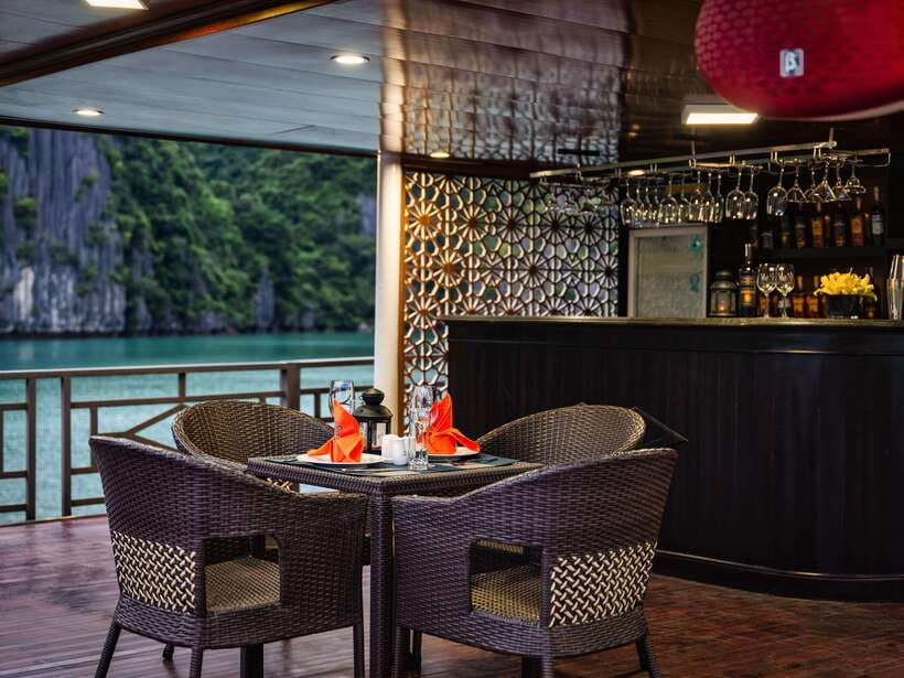 Ha Long Bay: 2-Day Tour with La Pandora Boutique Cruise - Spring rolls, sunset, and the first night