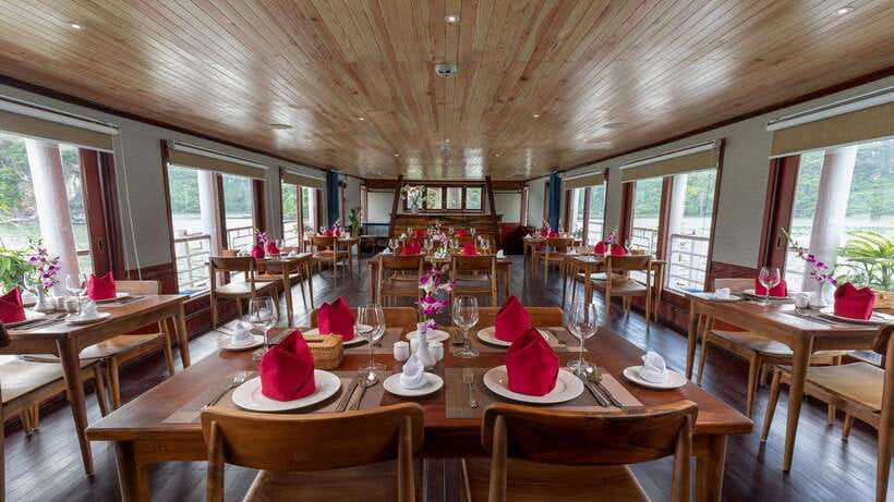 Ha Long Bay - Bai Tu Long Bay Luxury Boat Tour & Transfer - Titop Island for a viewpoint and swim