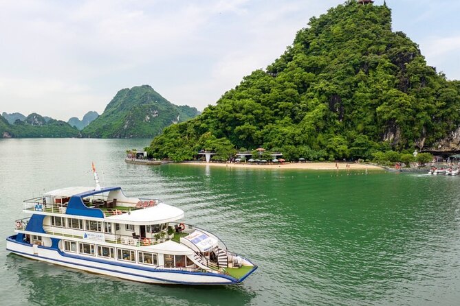 Ha Long Bay Cruise Day Tour-best selling: Included transportation - Sung Sot Cave and its hour of dramatic formations