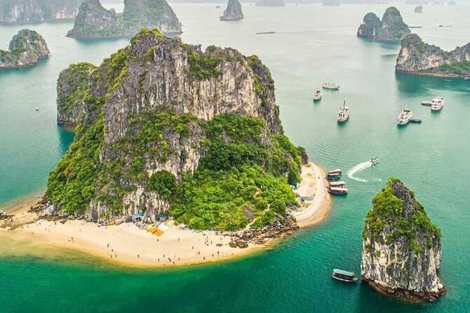 Ha Long Bay Cruise Day Tour-best selling: Included transportation - Luon Cave by kayak or bamboo boat