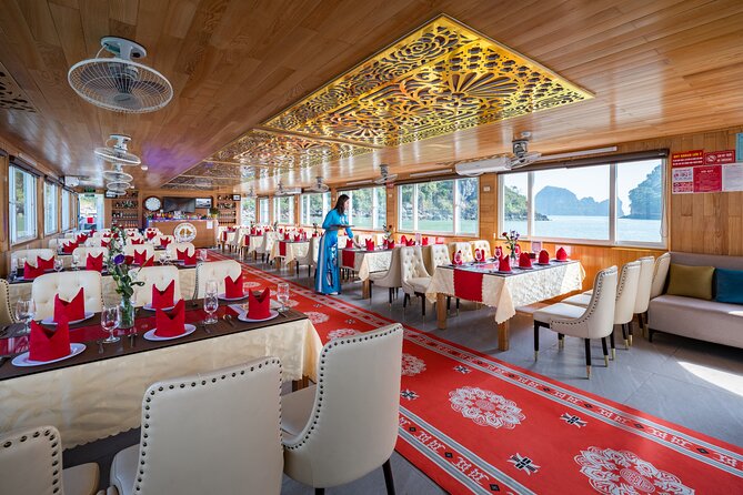 Ha Long Bay Cruise Day Tour - Cave, Kayaking, Swimming & Lunch - From Hanoi to Tuan Chau Port