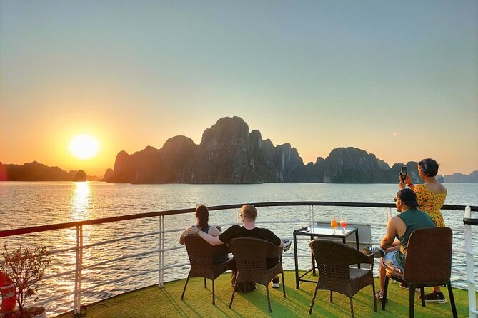 Ha Long Bay Cruise Day Tour - Cave, Kayaking, Swimming & Lunch - Inside Sung Sot Cave, Ha Long Bay’s big show