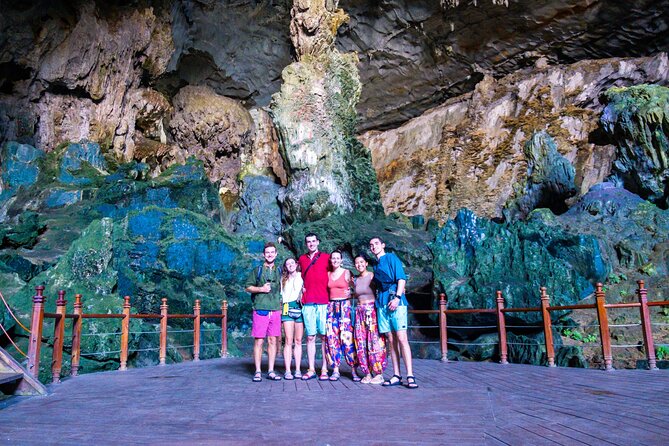 Ha Long Bay Cruise Day Tour-Cave, Kayaking,Ti top island & Lunch - Sunset party and the ride back to Hanoi