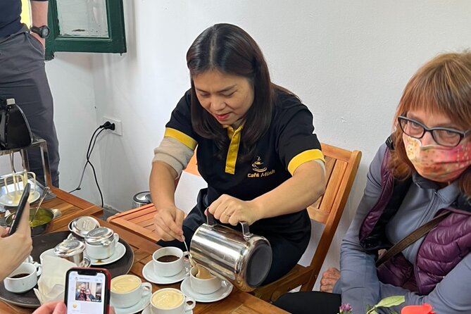 Ha Noi Egg Coffee Class - A small group makes the difference