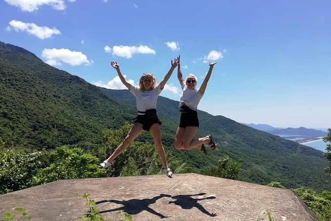 Hai Van Pass Motorbike Private Tour with Mister T Easy Rider - Marble Mountains: caves, shrines, and a steep start