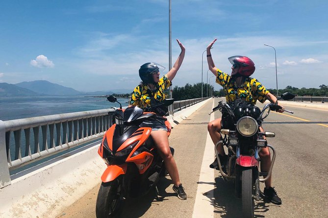 Hai Van Pass Motorbike Private Tour with Mister T Easy Rider - Dragon Bridge: a short city marker
