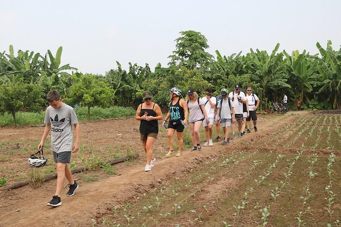 Half-Day Bicycle Tour Combine City & Countryside + Train Street - Countryside roads and the local side of Hanoi