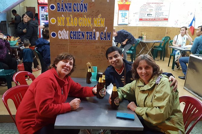 Half-Day Guided Street Food Walking Tour at Hue - Walking, pickup, and the pace of the evening