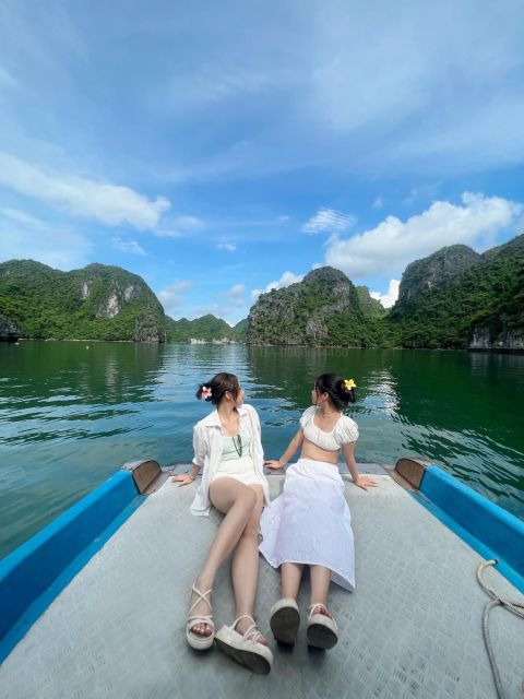 Half day Lan Ha Bay : Boat Trip , Kayaking,Snorkel - Setting out from Cat Ba at 8:00am or 1:00pm