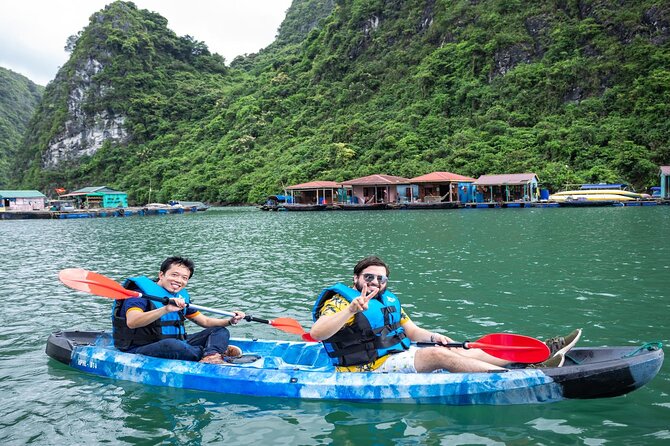 Halong Amazing Sail Luxury 1 Day Small Group Tour 7-Hour Cruising - Returning to the boat: sundeck time and demonstrations