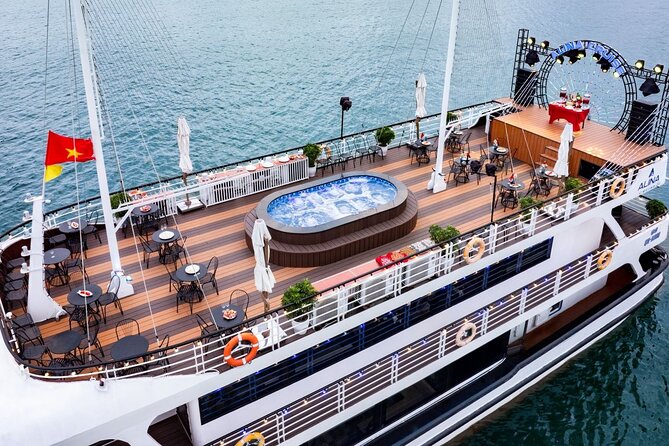 Halong and Bai Tu Long Luxury Day Escape - Buffet Lunch and the Sunset Finish