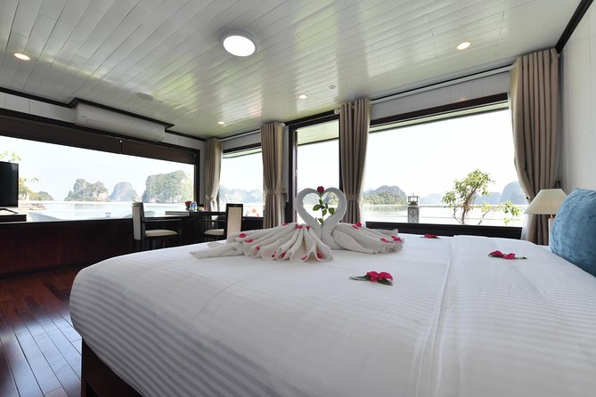 Halong Bay 2 Days 1 Night Included Transfer from Hanoi - Surprising Cave and Ti Top Island on day one