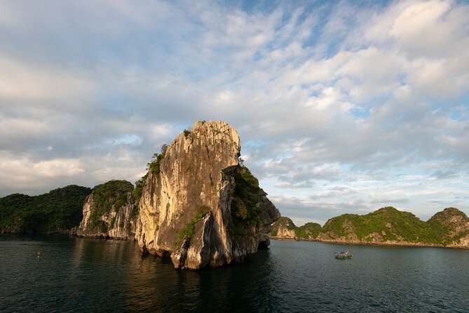 Halong Bay 2 Days 1 Night Traditional Boat - Dinner and the shared cabin make the cruise feel complete