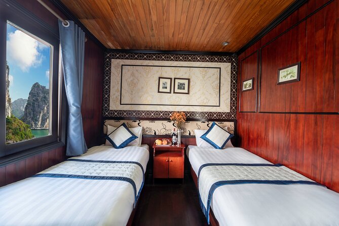 Halong Bay 2 Days 1 Night Traditional Boat - The food plan is simple but useful
