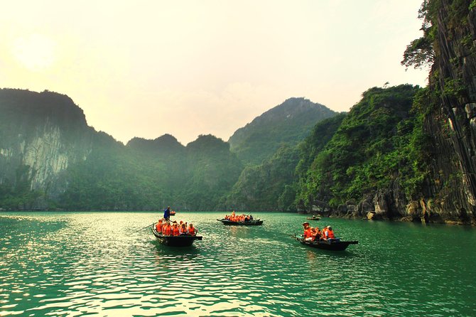 Halong Bay 2D1N BEST CRUISES All-Inclusive: Transfer, Meals, Kayak, Cave, Island - Choosing between Halong Bay, Bai Tu Long Bay, and Lan Ha Bay