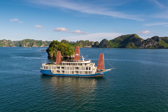 Halong Bay 2D1N Cruise Tour, Full Meals, Caves, Kayak &Transfer - Leaving Hanoi and reaching Tuan Chau Harbor