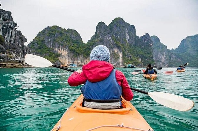 Halong Bay Cruise With Cave, Kayaking, Swimming - Buffet Lunch - Inside Sung Sot Cave