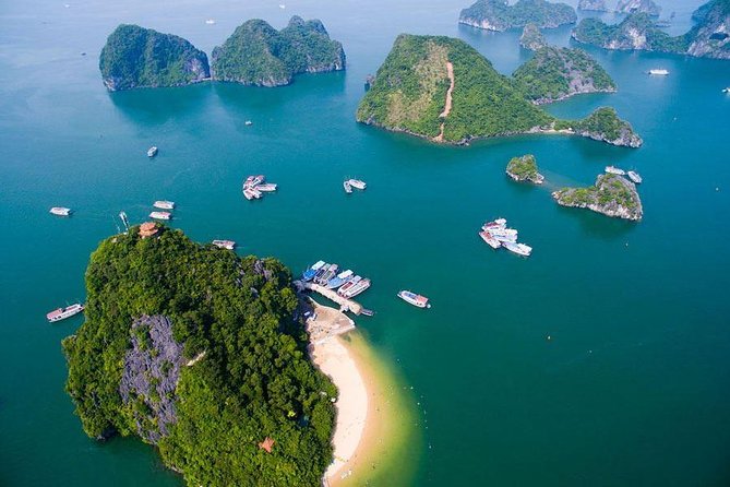 Halong Bay Cruise With Cave, Kayaking, Swimming - Buffet Lunch - Titop Island, swimming, and the mountain climb