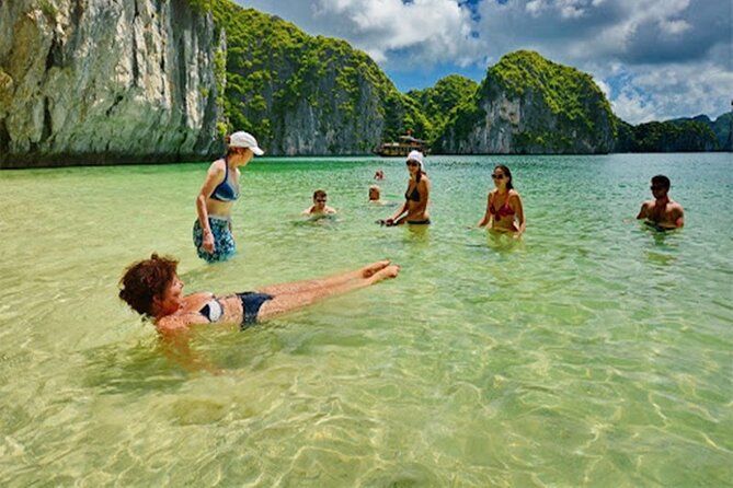 Halong Bay Day Tour 6Hour Deluxe Cruise Limousine Bus Small Group - Hang Luon by kayak or bamboo boat