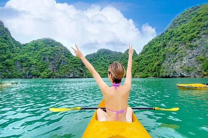 Halong Bay Day Tour 6Hour Deluxe Cruise Limousine Bus Small Group - From Hanoi’s Old Quarter to Tuan Chau Harbour