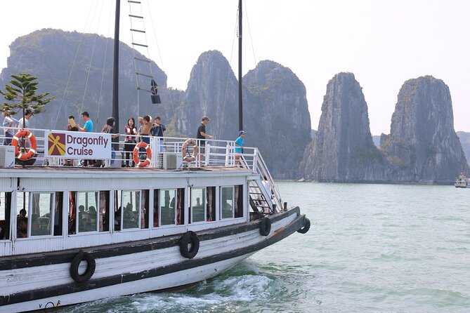 Halong Bay Day Tour Islands, Cave, Kayak. Lunch. All inclusive - Dinh Huong Islet and the 200,000-dong note