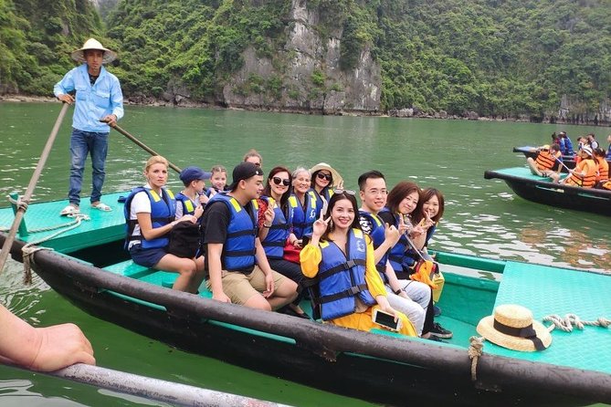 Halong Bay Day Tour With Titop Island, Cave, Kayak & Lunch - Titop Island and the 400-step climb