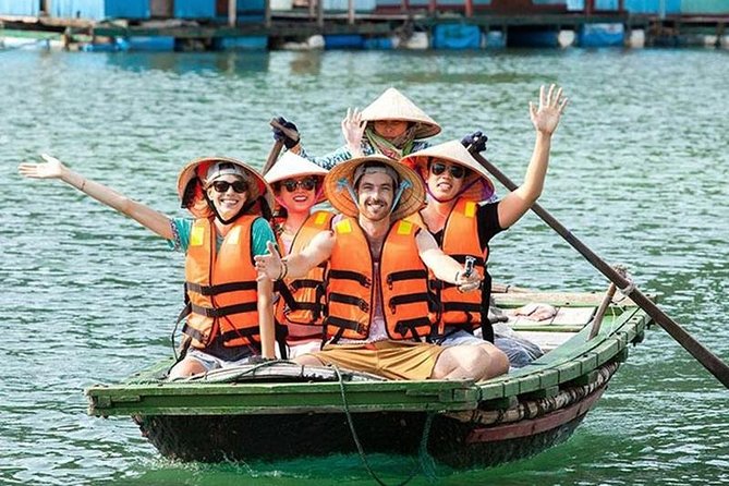 Halong Bay Full-Day with 6 Hour Cruise Kayaking, Swimming, Lunch - Luon Cave by kayak or bamboo boat