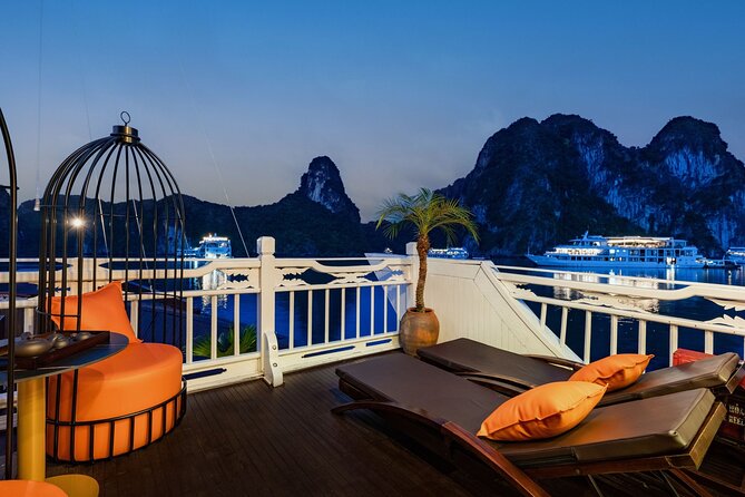 Halong Bay - Hera Luxury Day Cruise 7.5 Hours - Exploring the Dark and Bright Caves