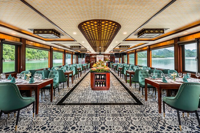 Halong bay Luxur Cruise Day trip: Buffet lunch & Limousine bus - Surprise Cave, the most enclosed stop