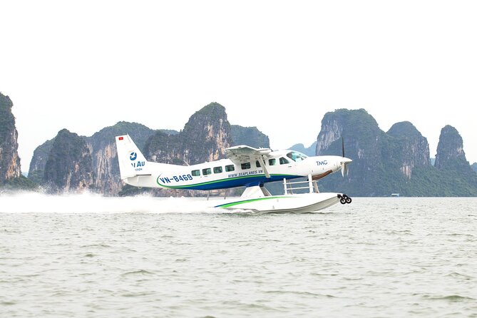 Halong Bay Sightseeing With Seaplane - From Tuan Chau Marina to the water