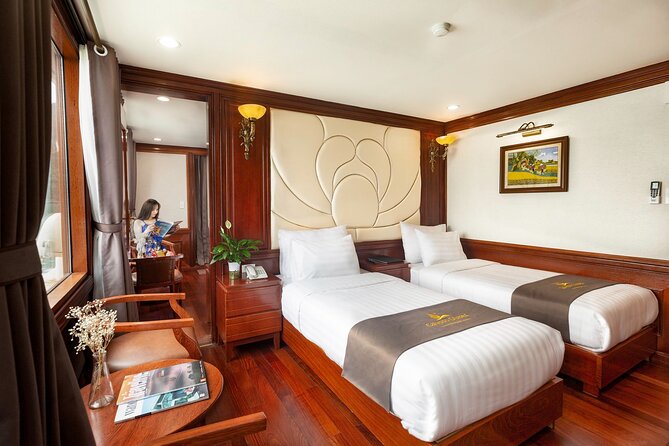 Halong Calypso Cruise 2d1n-All Inclusive Cruise with Transfer - Leaving Hanoi at 8:00 and reaching Tuan Chau
