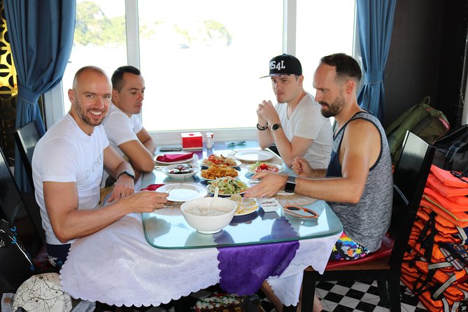 Halong Day Tour: Islands, Cave, Kayak. Lunch. Transfers - The practical drawbacks to weigh
