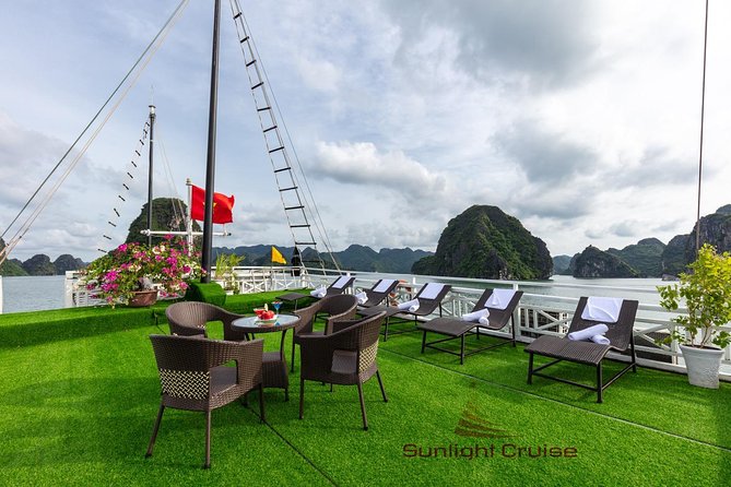 Halong deluxe cruise 2D/1N: Surprise cave, Titop island, Full Meals, best prices - What the $140 price includes