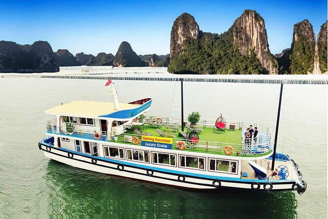 Halong Excursion Cruise with Kayaking, Swimming & Cave Visit - Lunch aboard the boat